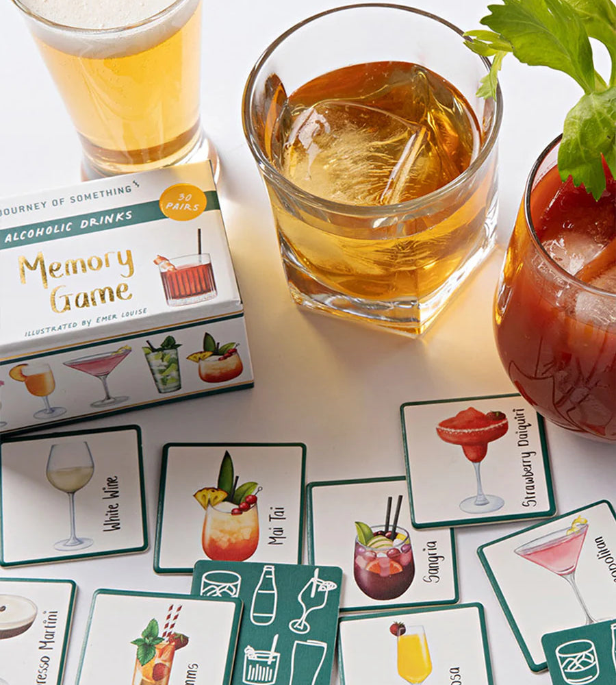 Memory Game: Alcoholic Drinks