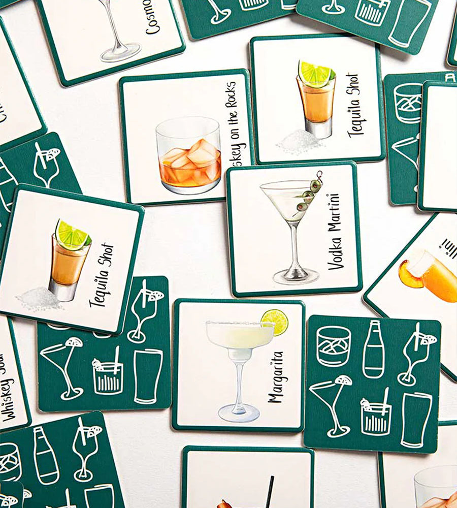 Memory Game: Alcoholic Drinks