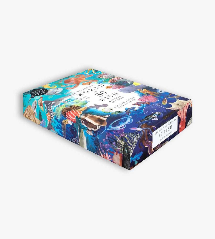 Around The World in 50 Fish - 1000 Piece Puzzle