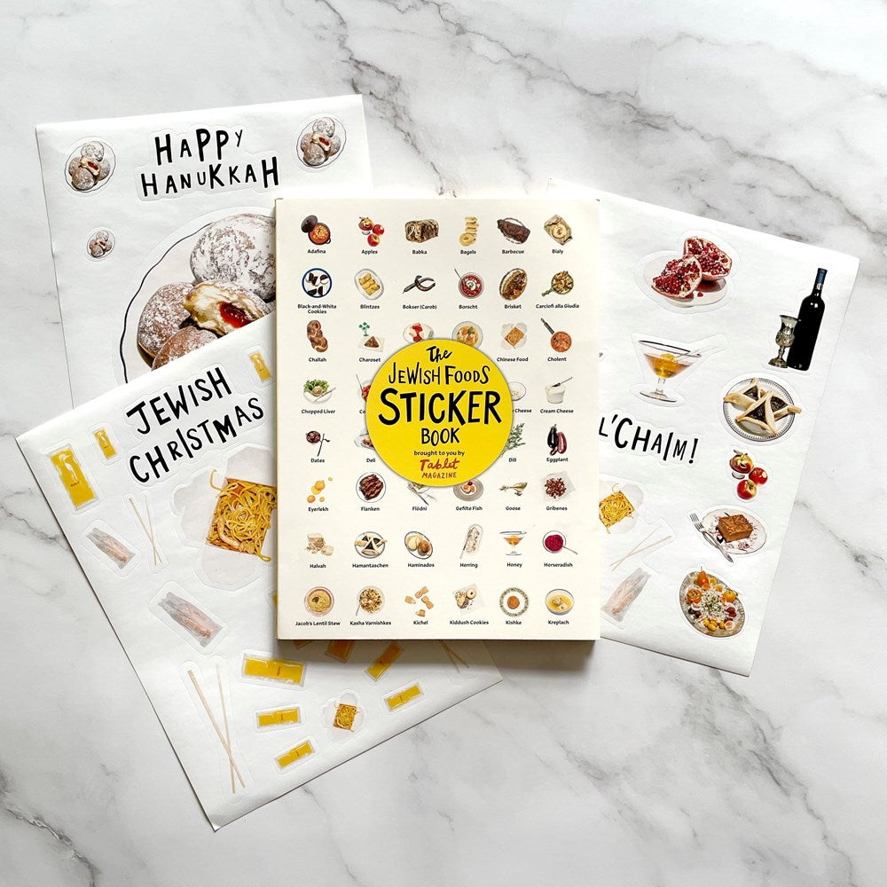 Jewish Foods Sticker Book