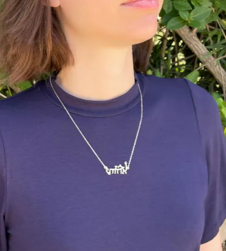 ערברית - שרשרת כסף ׳אחותי׳