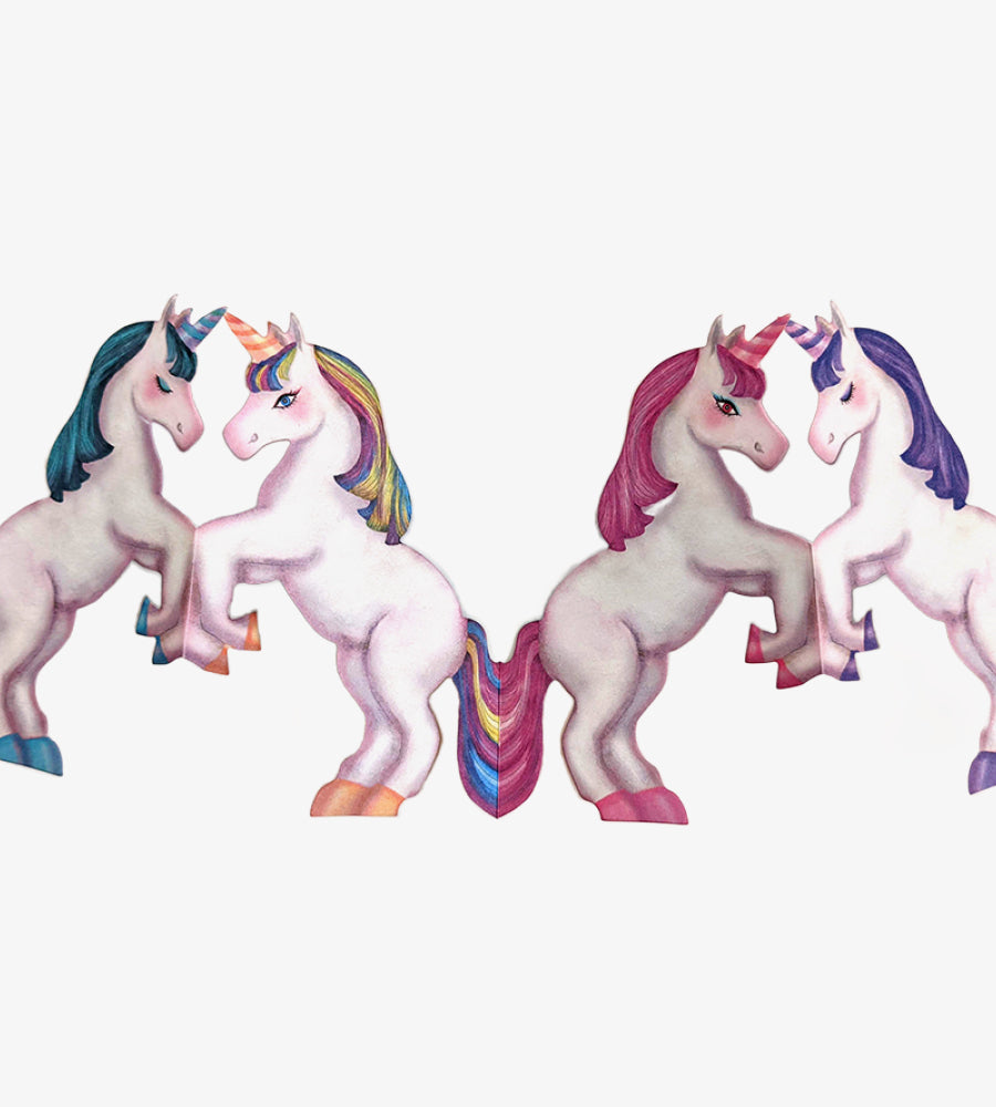 Unicorns – Delightful Paper Doll Garlands