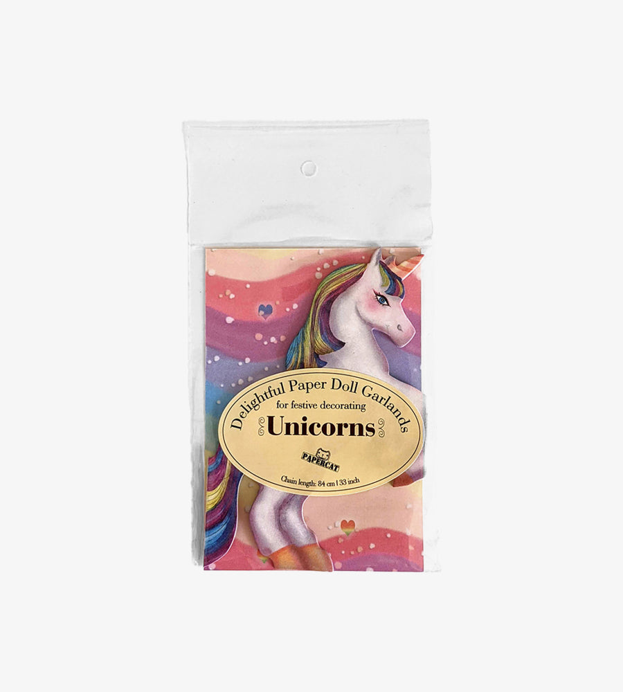 Unicorns – Delightful Paper Doll Garlands