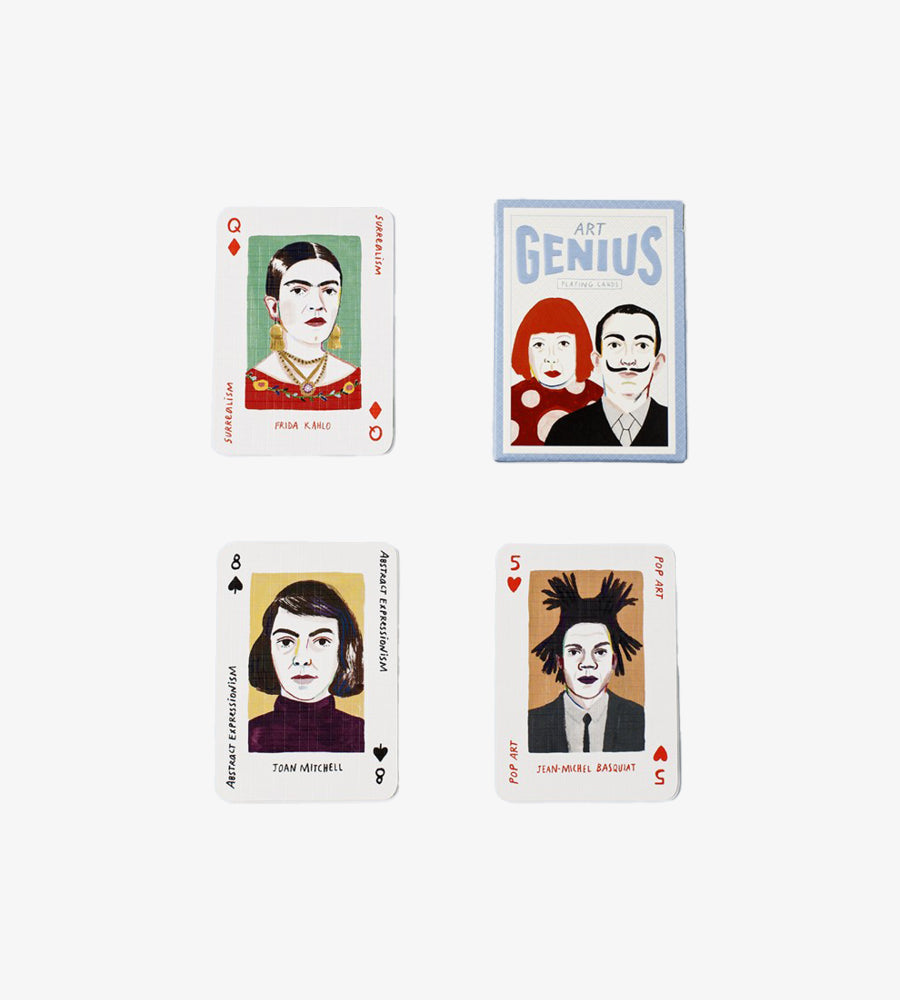 Art Genius Playing Cards