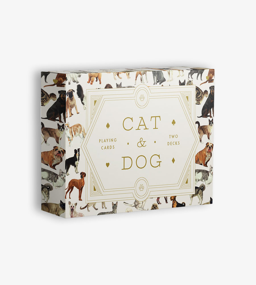 Cat & Dog Playing Cards Set
