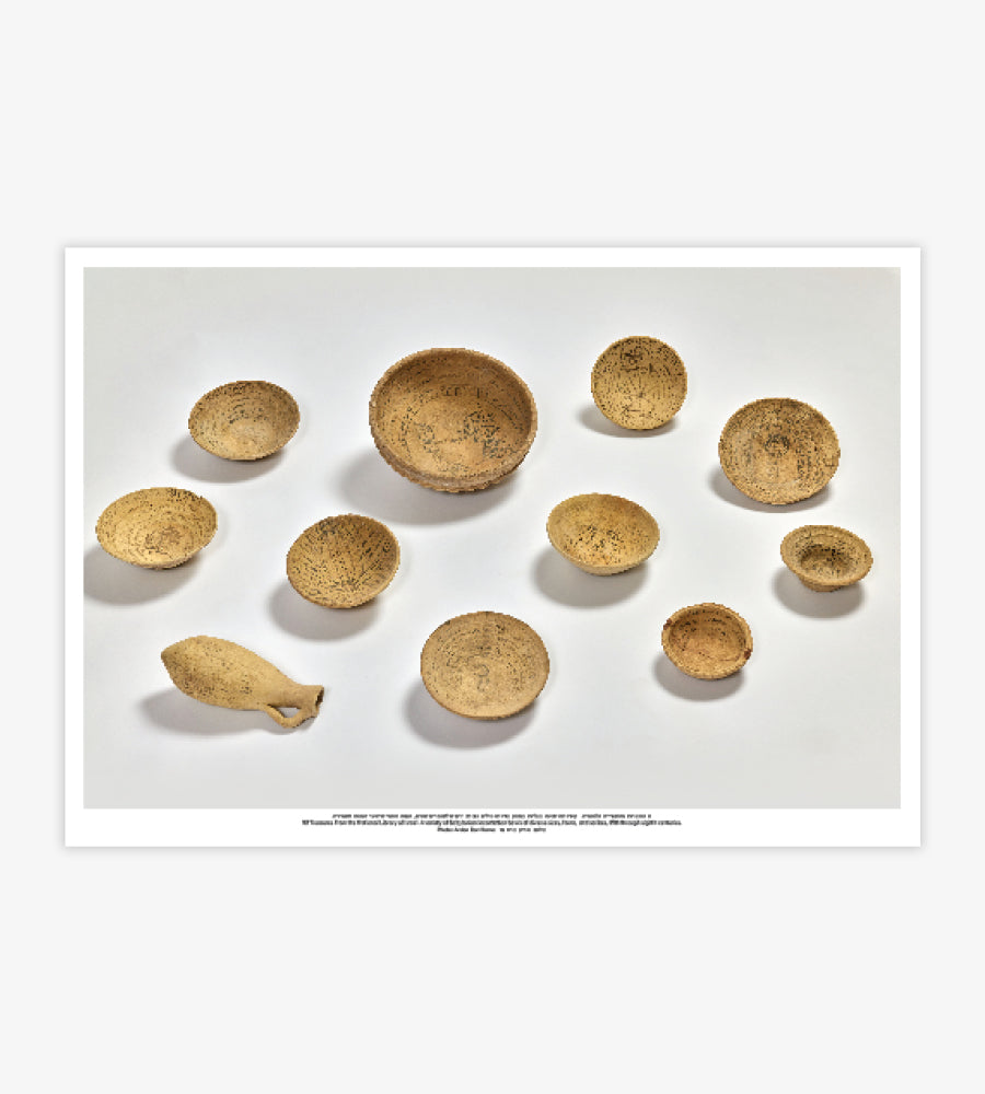 babylonian incantation bowls poster