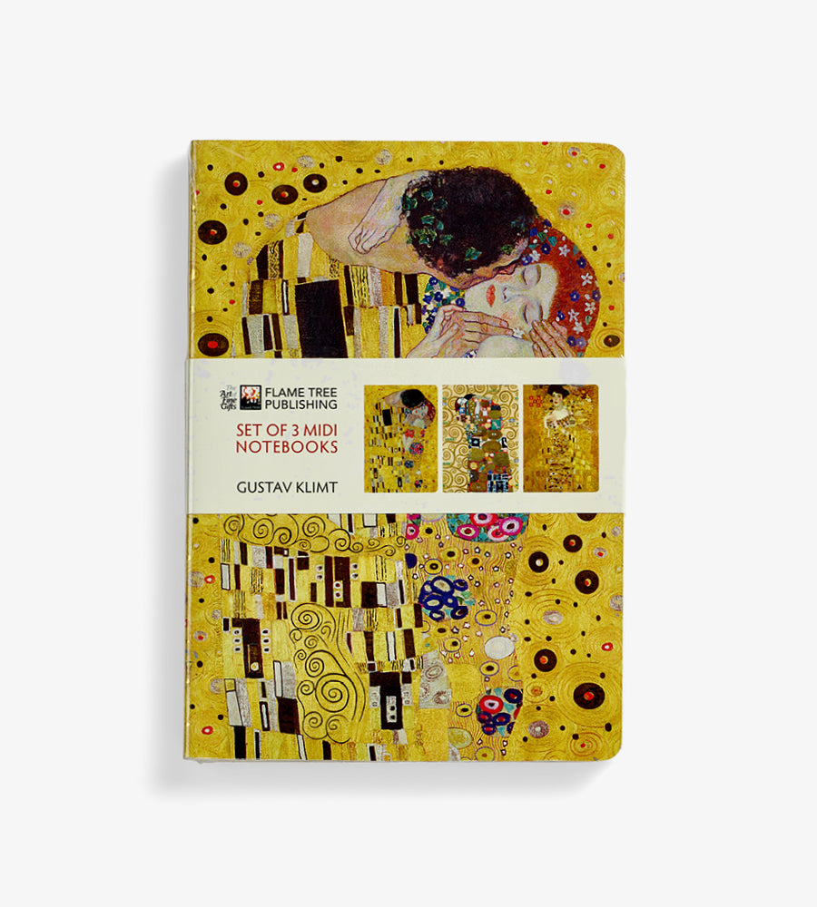 Gustav Klimt Midi Notebook Collection