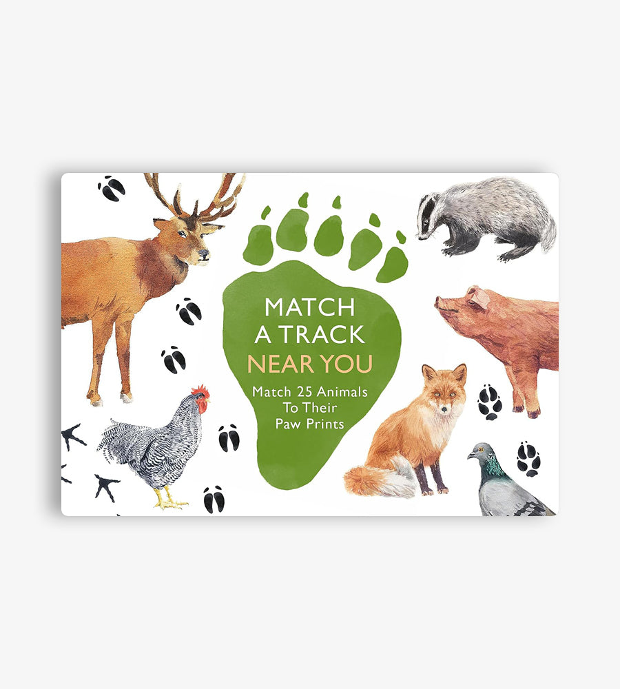 Laurence King Match a Track Near You: Match 25 Animals to Their Paw Prints