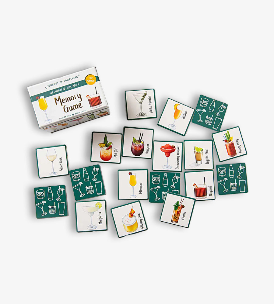 Memory Game: Alcoholic Drinks