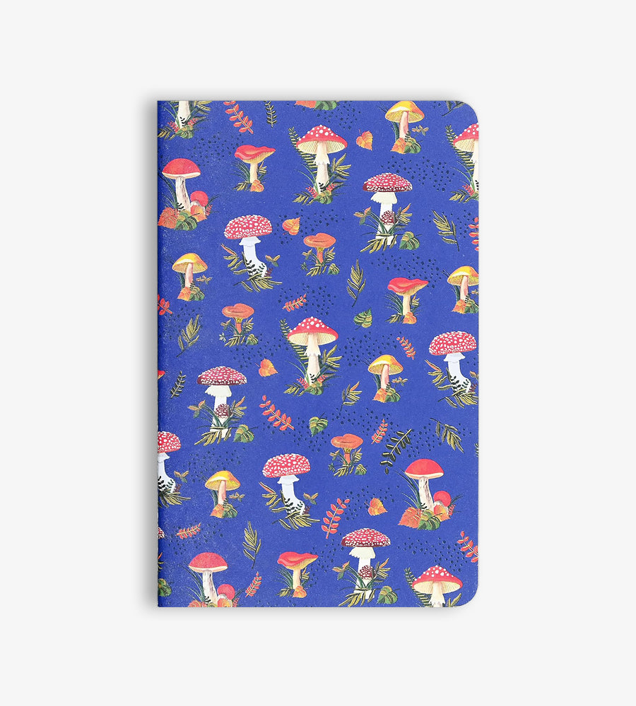 Mushrooms Jotter Notebooks (Set of 3)