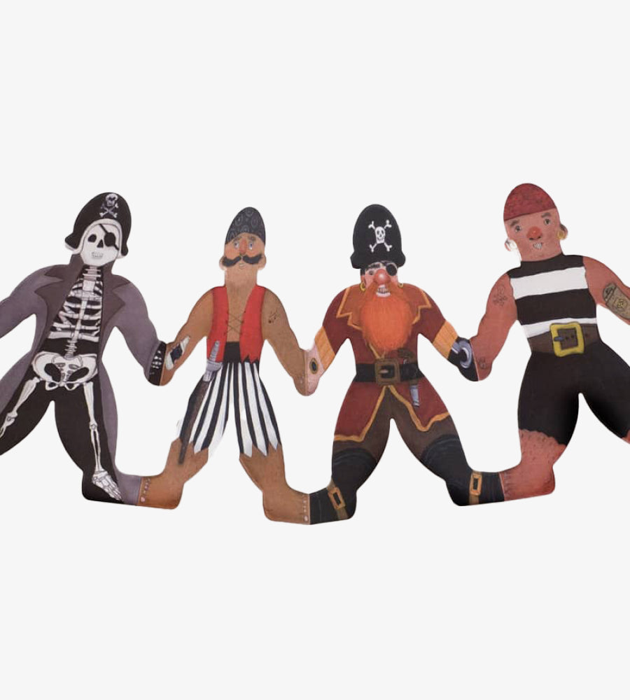 Pirates – Delightful Paper Doll Garlands