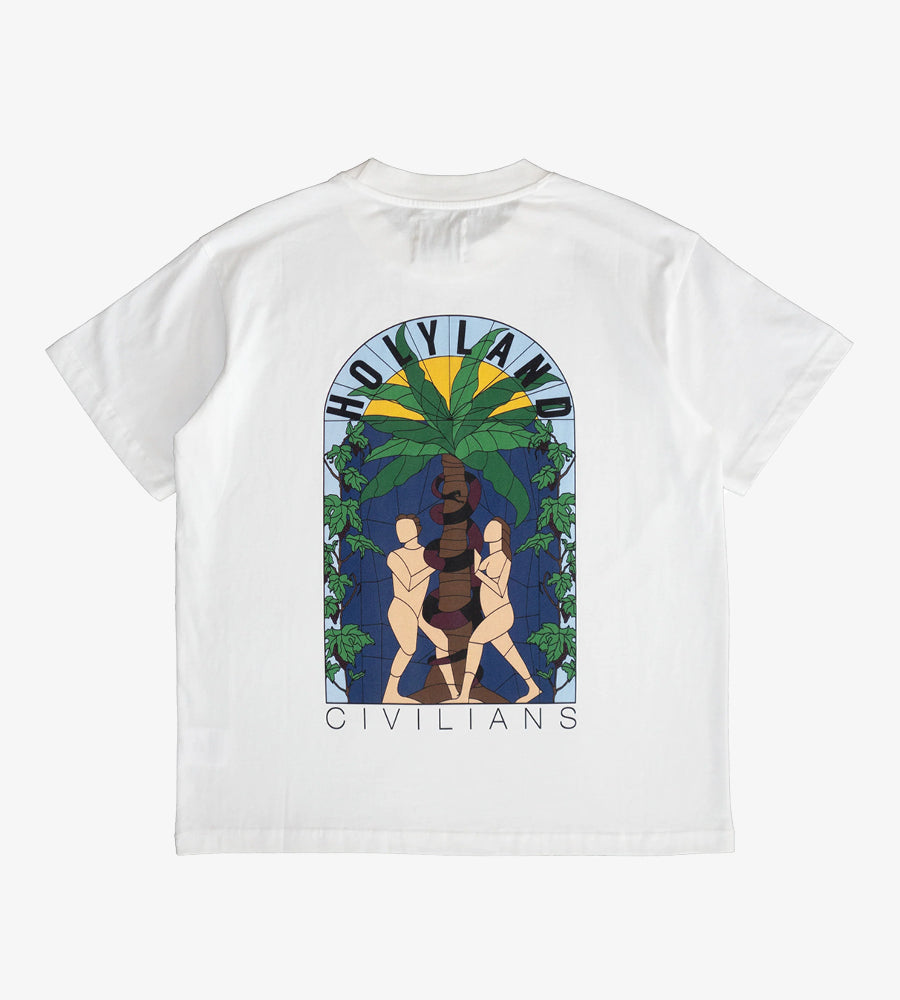 Holy-Adam & Eve White T-Shirt