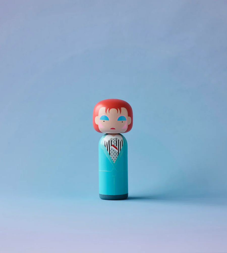Lucie Kaas's KOKESHI DOLLS David Bowie, Life on Mars