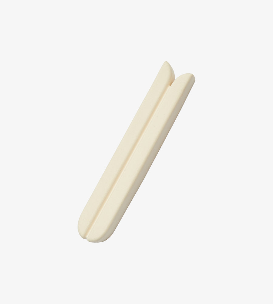Mezuzah Case - Tulip - White Cream