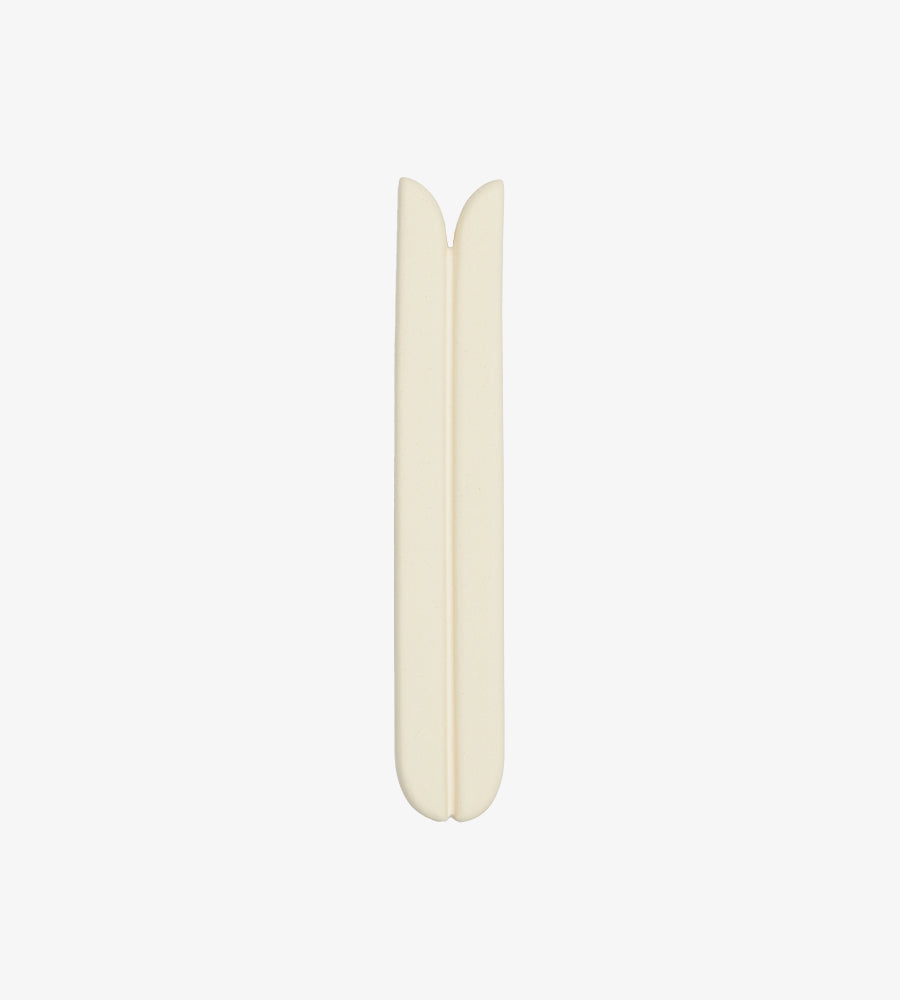 Mezuzah Case - Tulip - White Cream