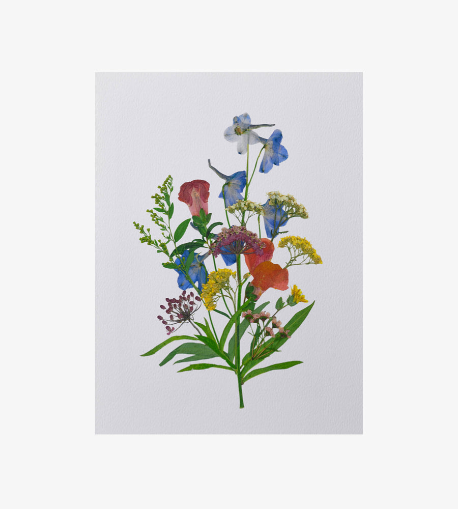 WINTER BOUQUET PRINT - A3